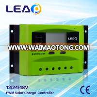 Factory sale solar system pwm charge controller for Asia