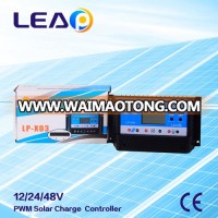 Hot selling focus charge controller 60A manual pwm solar charge controller